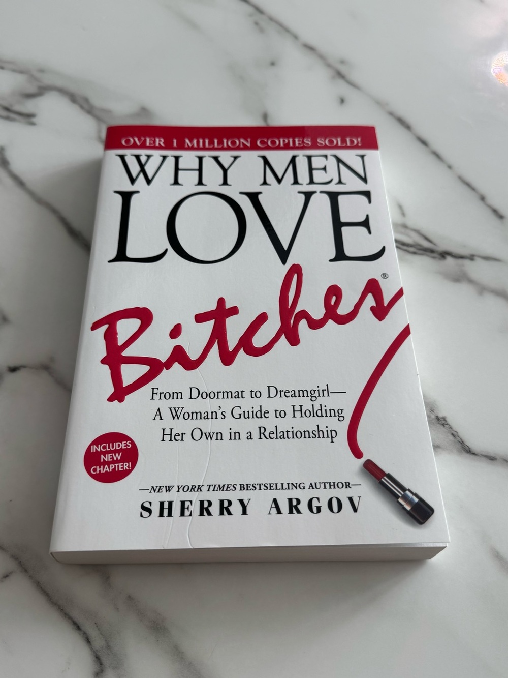 Why Men Love Bitches by Sherry Argov - White & Red Paperback